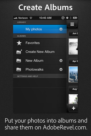 Adobe Revel is Updated With Photo Albums, Improved UI