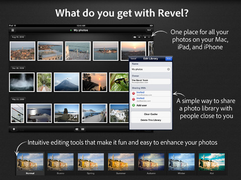 Adobe Revel is Updated With Photo Albums, Improved UI