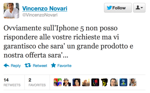 CEO of 3 Italy Confirms iPhone 5?