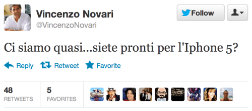 CEO of 3 Italy Confirms iPhone 5?