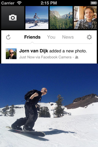 Facebook Camera App Gets Tag Notifications, Album Support