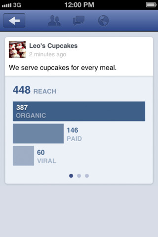 Facebook Updates Pages Manager App for iOS