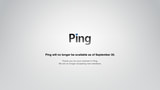 Apple Will Officially Kill Ping on September 30th