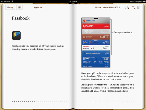 Apple Releases iPhone User Guide For iOS 6 on the iBookStore