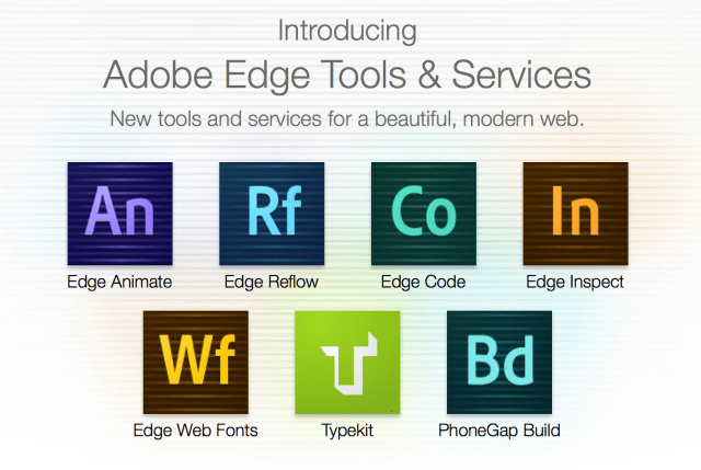 Adobe Unveils New Edge Toolset for HTML5, CSS3, and Javascript Development