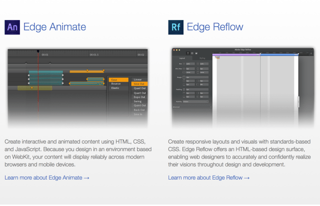 Adobe Unveils New Edge Toolset for HTML5, CSS3, and Javascript Development