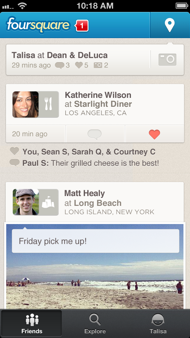 Foursquare App Gets iPhone 5 Support, Improves Search and Explore