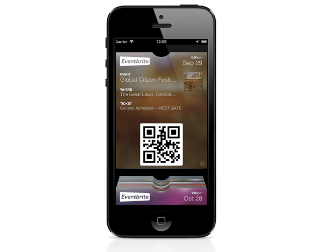 Eventbrite App Now Lets You Add Tickets to Passbook