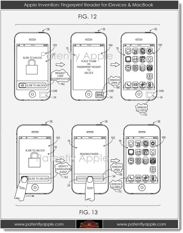 Apple Patent Details Biometric Security Features for iPhone