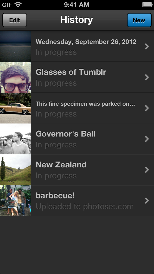 Tumblr Releases Photoset App for iOS