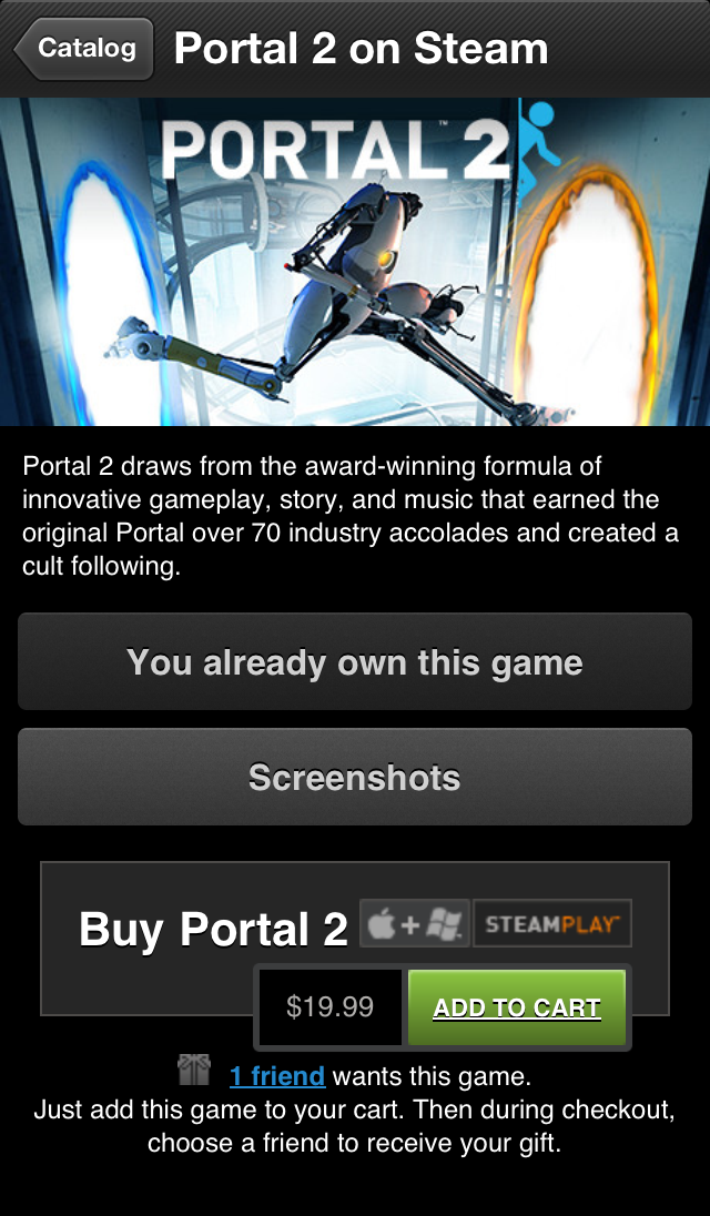 Steam Mobile App Gets iPhone 5 Support