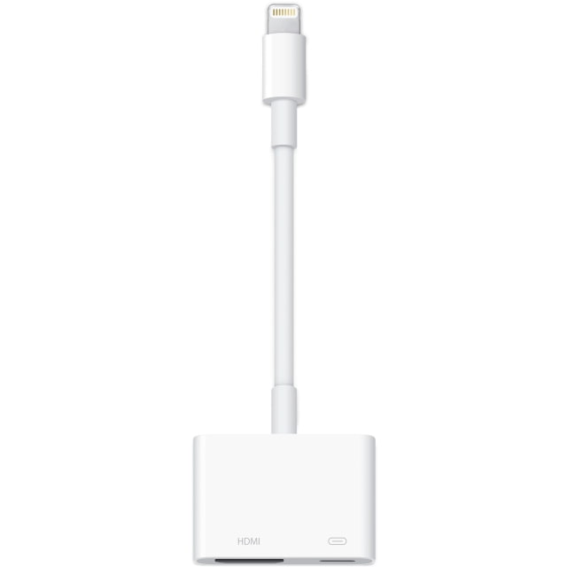 Apple is Now Selling Lightning to Digital AV, VGA Adapters