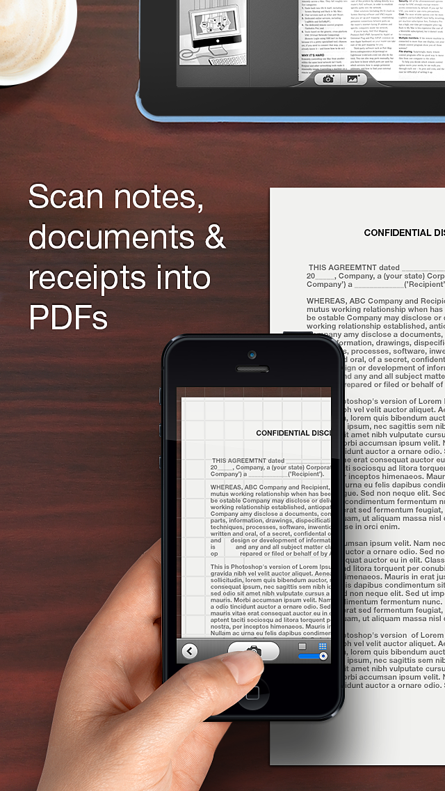 Scanner Pro Adds Batch Mode for iPad, New Menu Interface