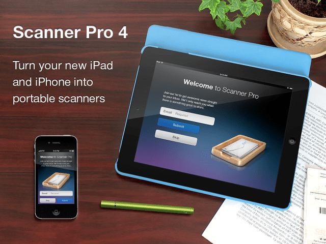 Scanner Pro Adds Batch Mode for iPad, New Menu Interface