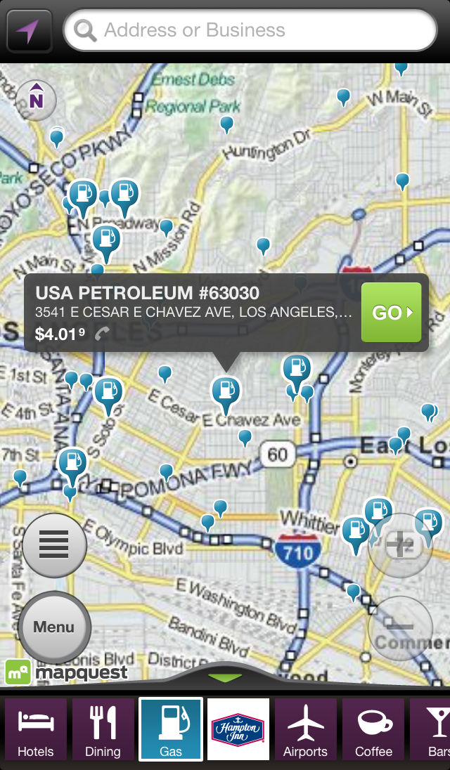 MapQuest App Gets iPhone 5 Support, Traffic Based Routes