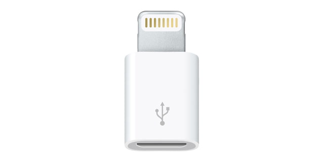 Lightning to Micro USB Adapter Now Available in the U.S.