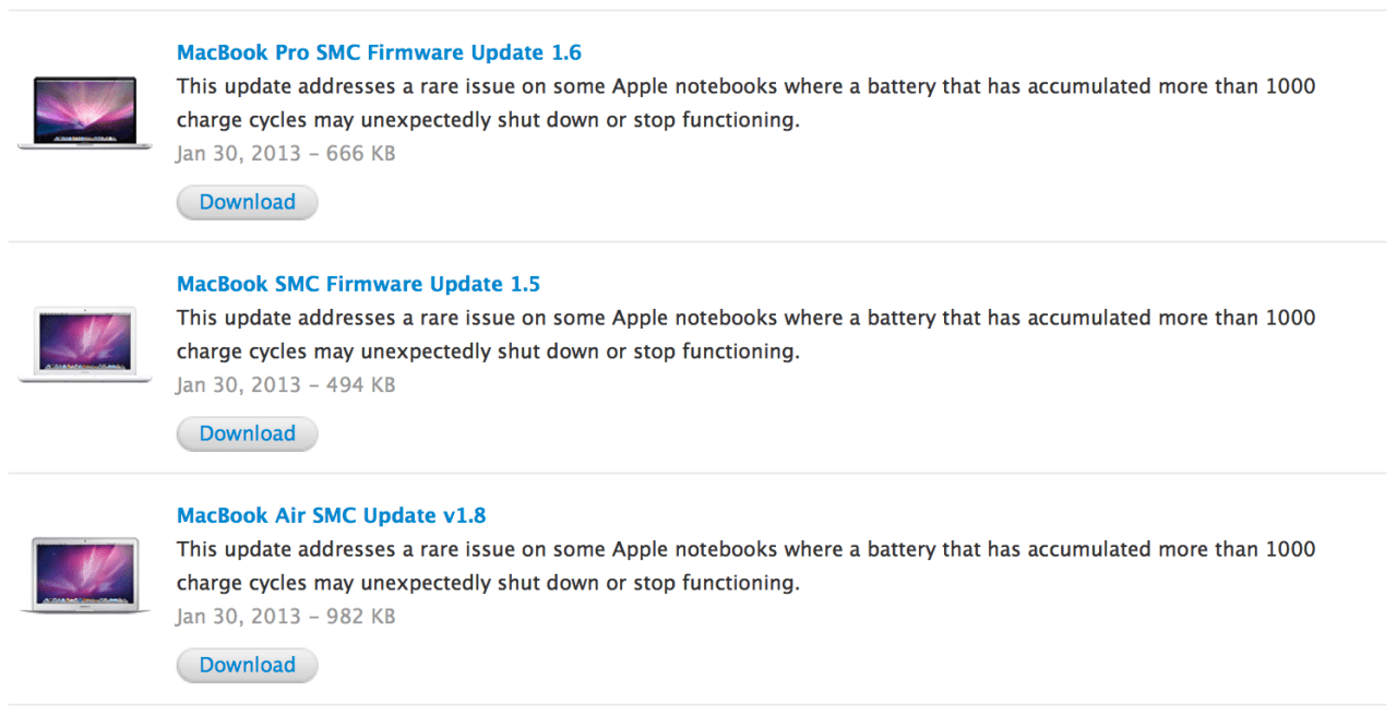 macbook air smc update