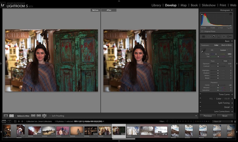 what is soft proofing lightroom 5