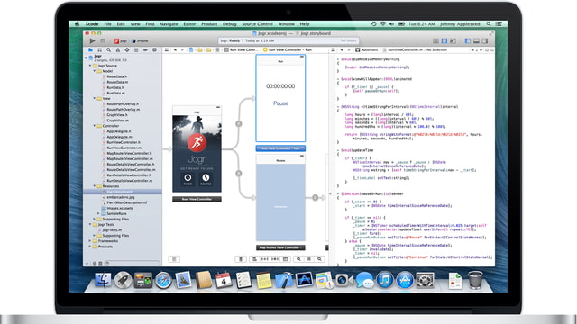 xcode previews on iphone