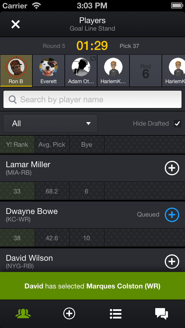 Fantasy football draft app for pc