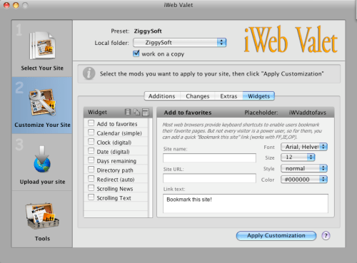 ZiggySoft Releases iWeb Valet 2.0