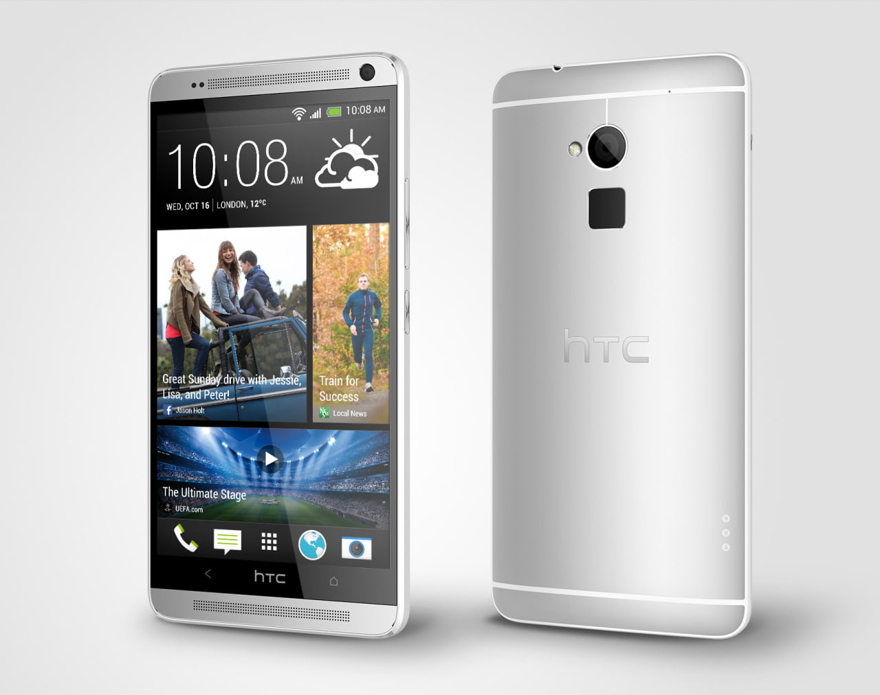 Htc Unveils Htc One Max Smartphone With Fingerprint Scanner Iclarified