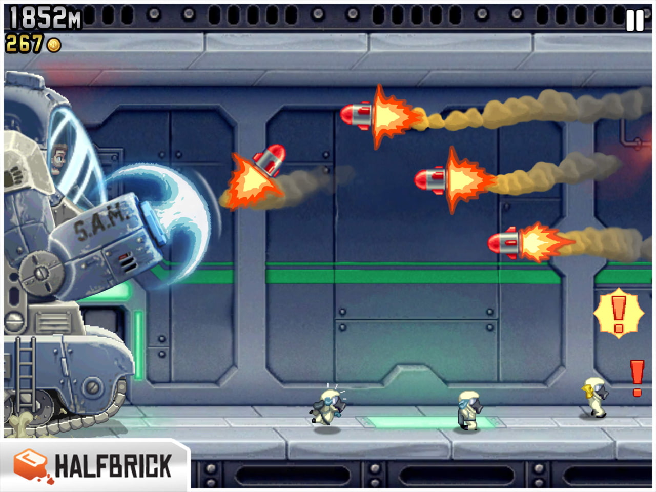 Шаттл Вояджер из Jetpack Joyride