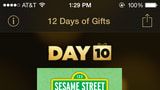 Apple's 12 Days of Gifts Day 10: Free Episode of Sesame Street