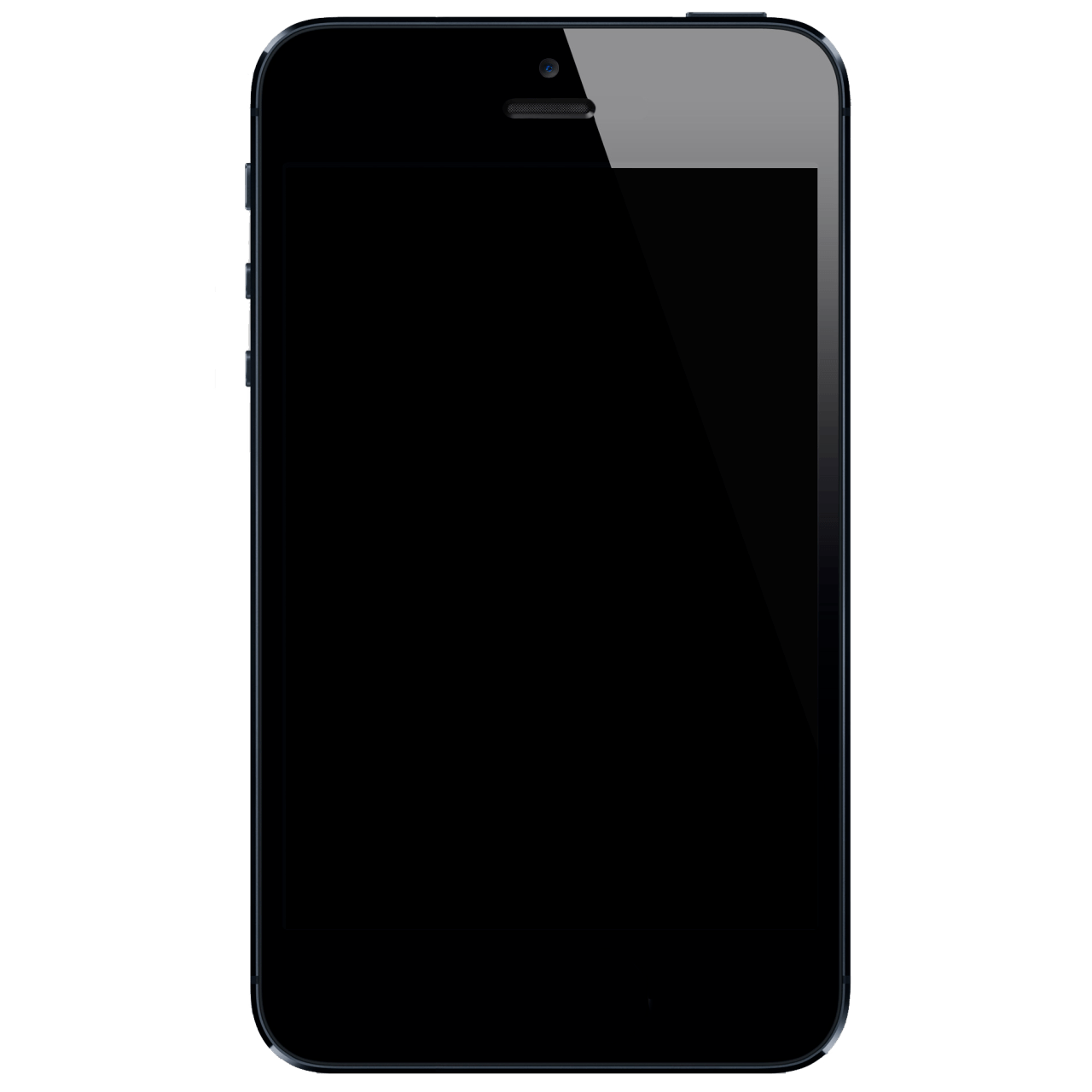 Black mobile. Смартфон с черным экраном. Черный смартфон на прозрачном фоне. Черный экран айфон. Черный смартфон на белом фоне.