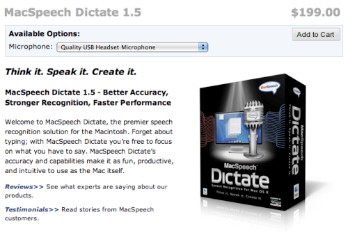 MacSpeech Dictate 1.5 Improves Speech Recognition
