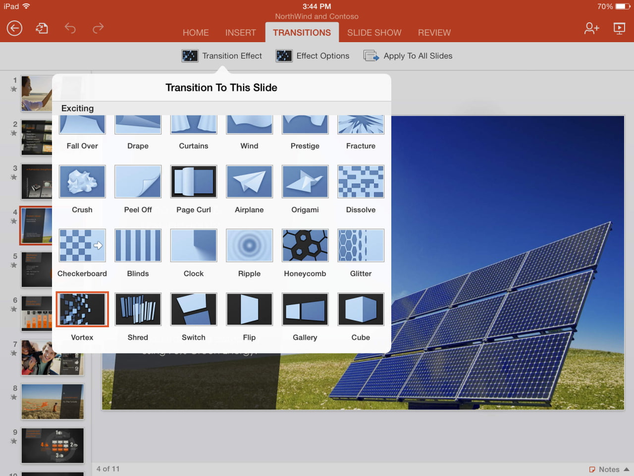 presenter mode powerpoint ipad