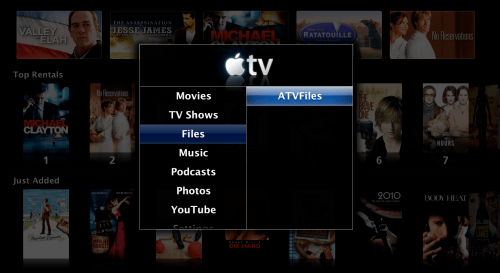 ATVFiles 1.2.1 Released for AppleTV 2.4
