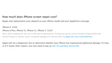 Apple Lists Out-of-Warranty Prices for Replacing Screen and Battery of the iPhone 6