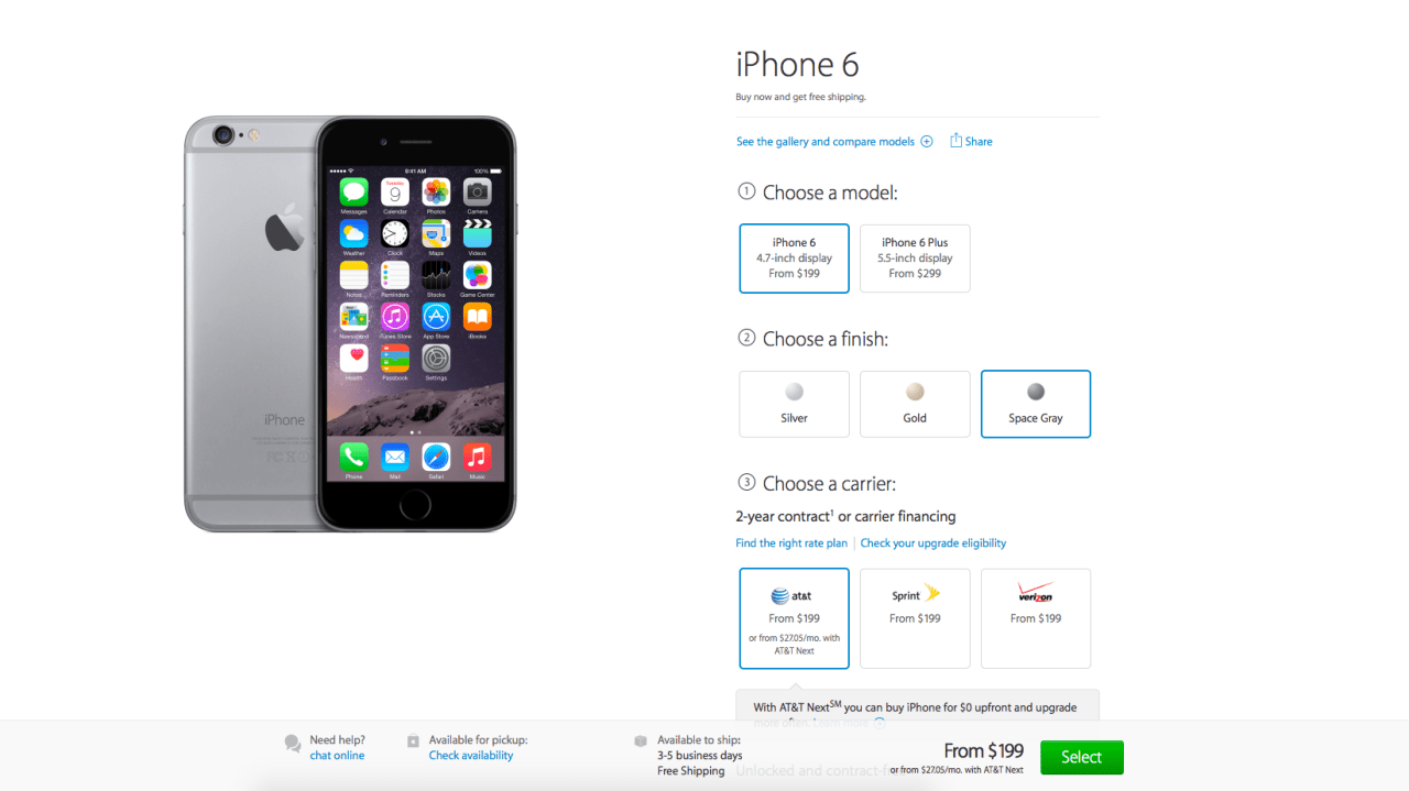 Ship Times for the 16GB and 64GB iPhone 6 and iPhone 6 Plus Improve to ...