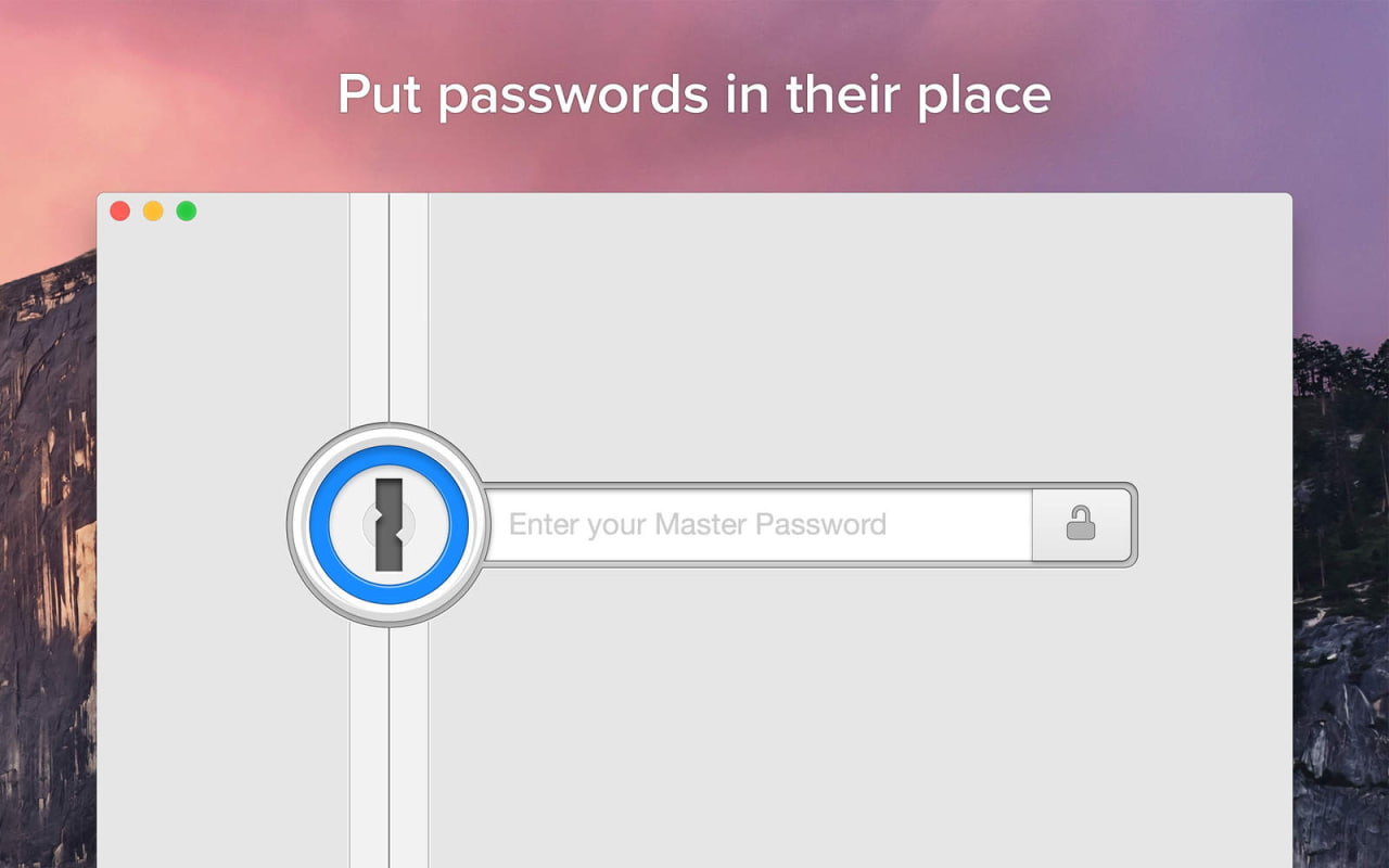 1 password 6