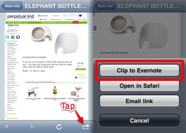 Evernote for iPhone Updated to v3.1