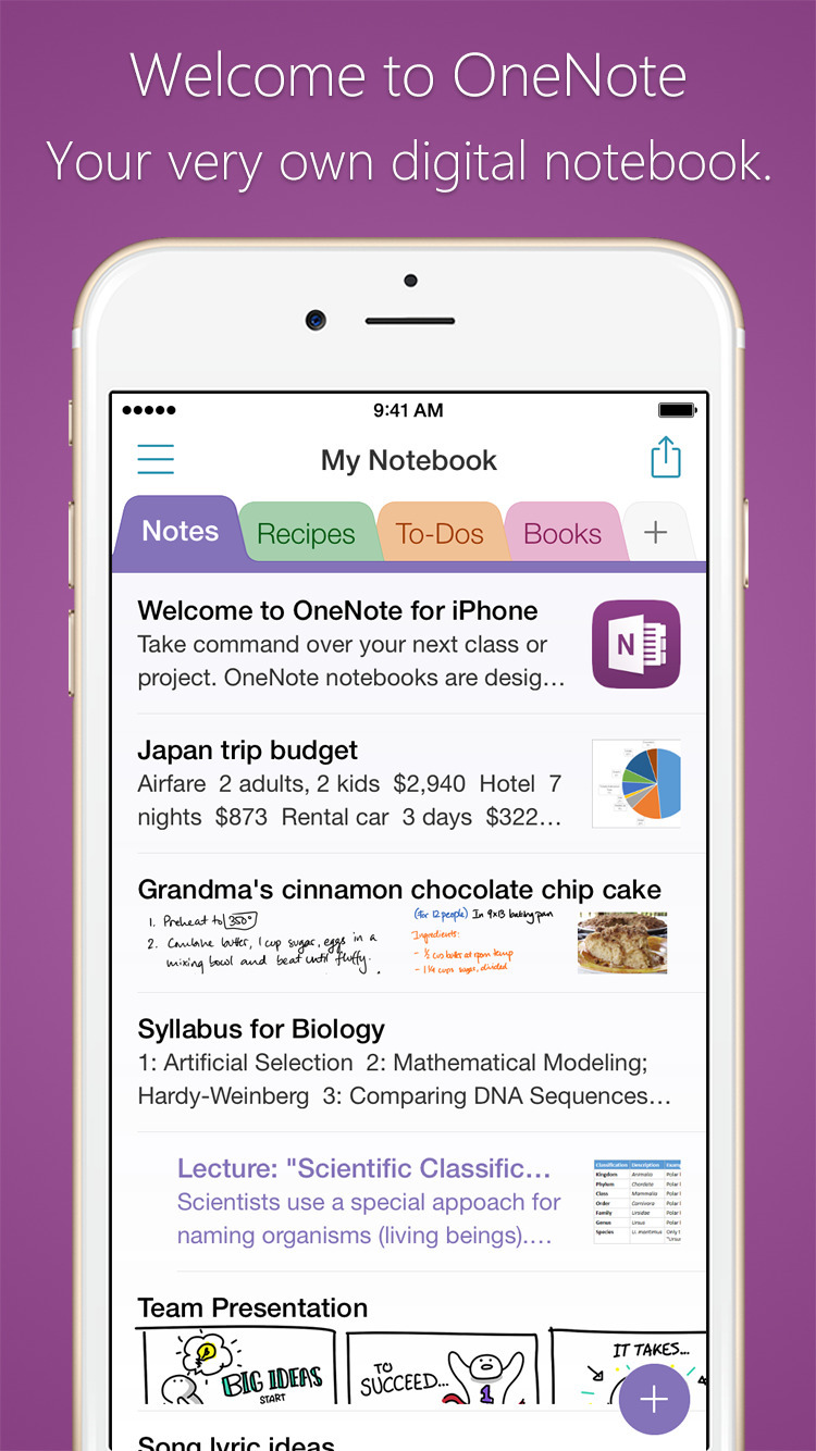 onenote with apple pencil