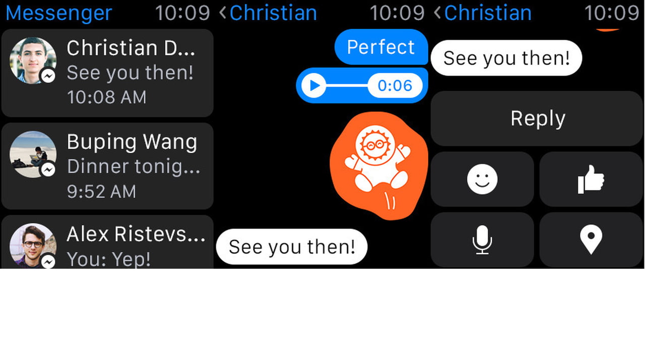 Facebook Messenger Is Now Available On The Apple Watch Iclarified