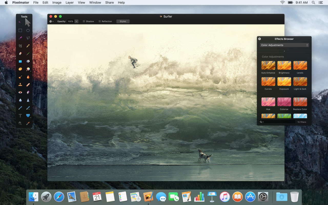 Pixelmator For Mac Gets OS X El Capitan Support, Split View, New Photos ...