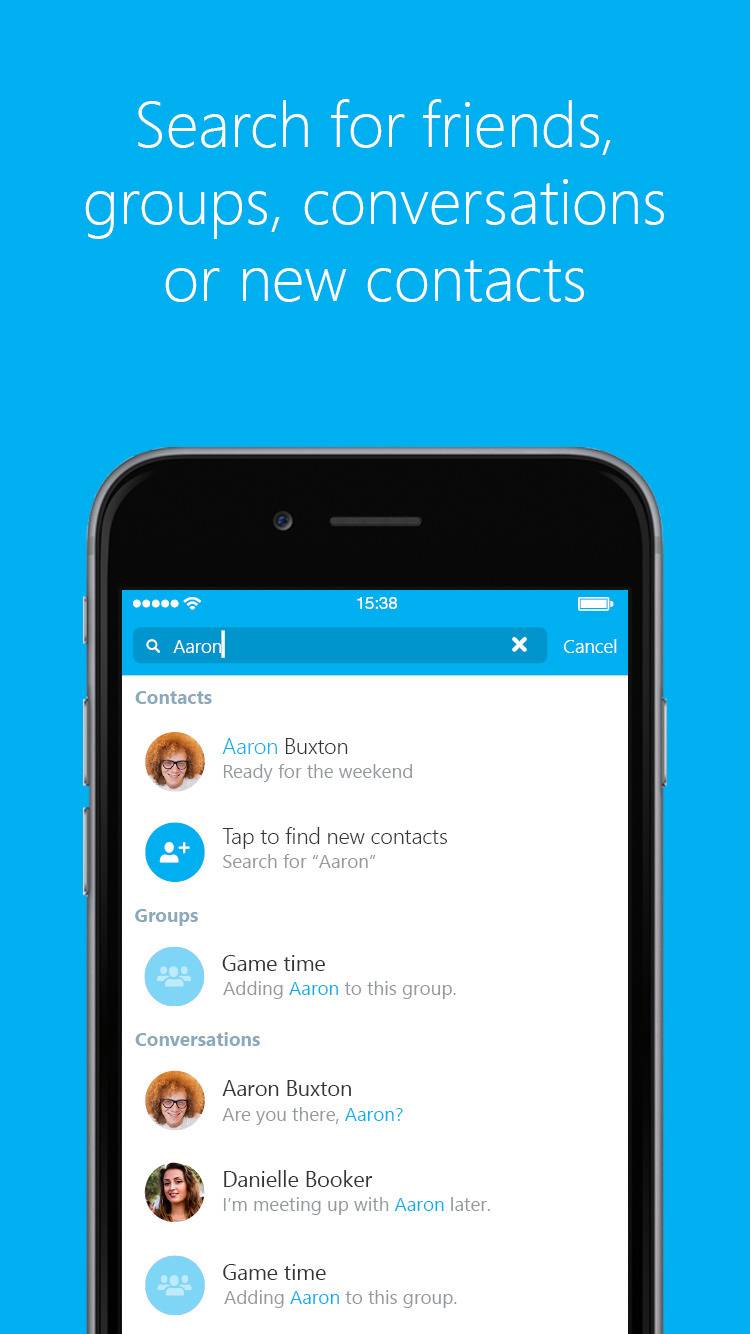 Skype App Gets Phone Number, Date, and Address Detection