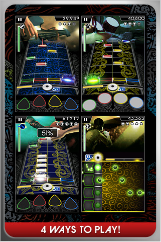 Rock Band for iPhone Now Available