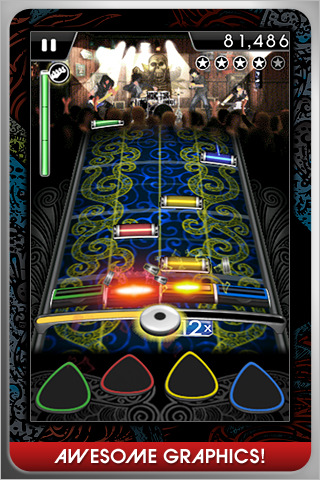 Rock Band for iPhone Now Available
