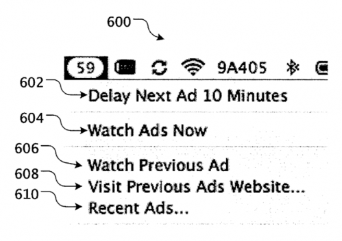 Apple Files Patent for Ad Supported Operating System