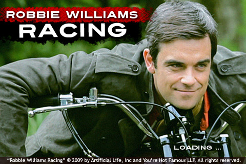 Robbie Williams Races into the App Store