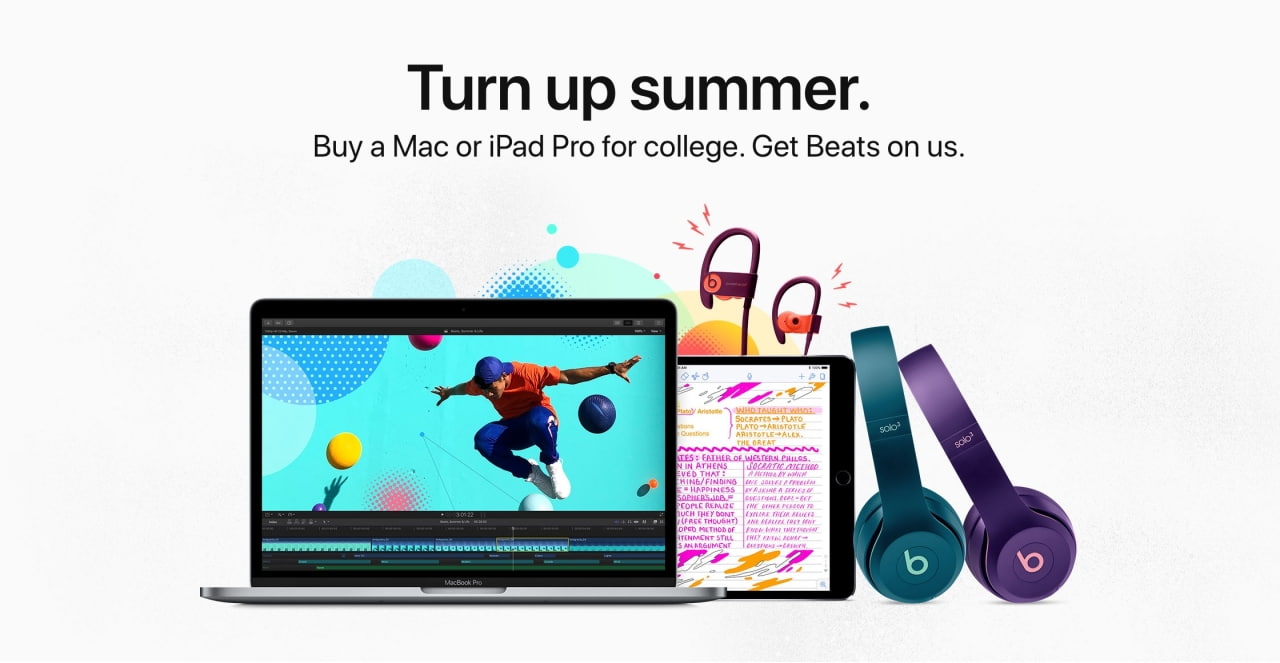 Apple Back to School Promo Free Beats Headphones With Purchase of Mac