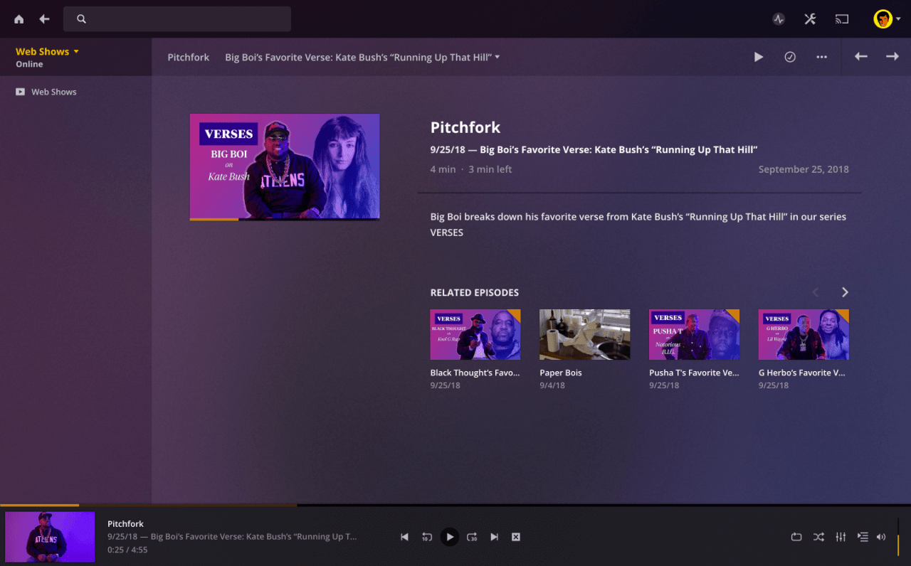 Plex Introduces New Web Shows Feature - iClarified