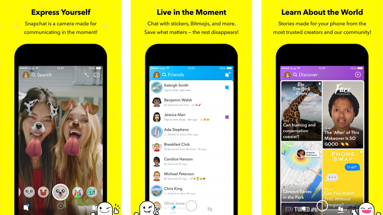 iATKOS Inside: Snapchat Now Integrated With Native Phone App on the iPhone.