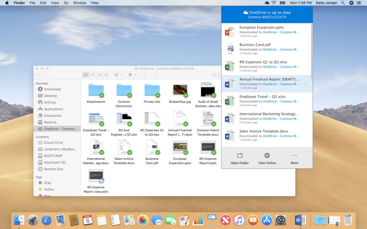 install onedrive mac