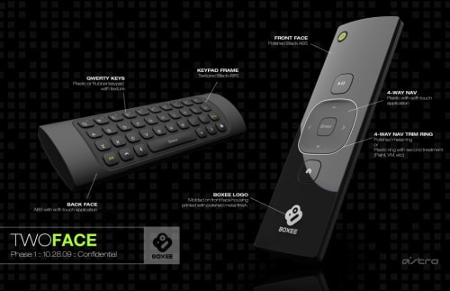 Boxee Box Remote Has a QWERTY Keyboard