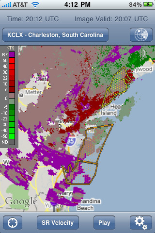 Radar Animations and Multiple Source Warnings